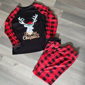 New Women’s 2-Piece Merry Christmas Pajamas – Size Small